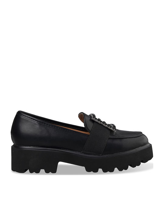 Γυναικεία Loafers σε Μαύρο Χρώμα