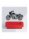 Motorcycle Wall Sticker 70cm X 42cm