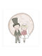 Wedding Decoration Sticker Couple 2 35cm X 42cm