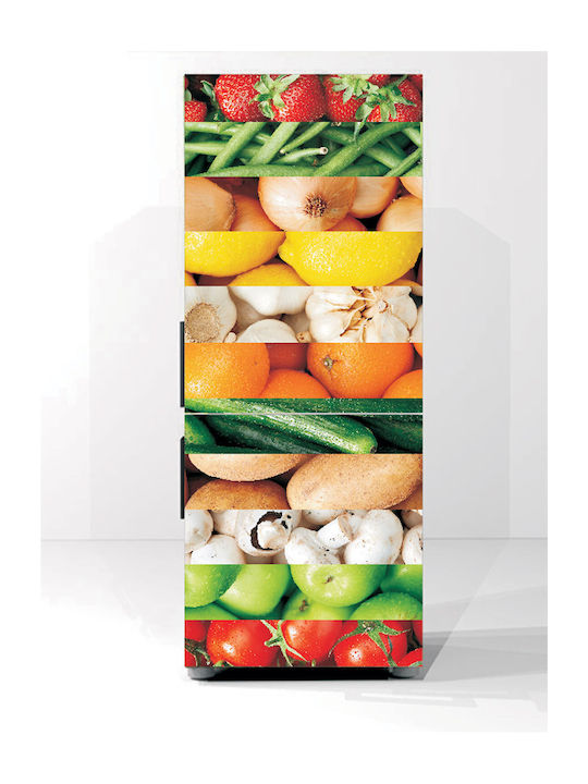 Kühlschrankaufkleber Gemüse Früchte 170cm