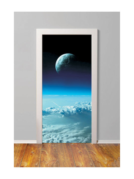 Door Sticker Globe in the Clouds 220cm