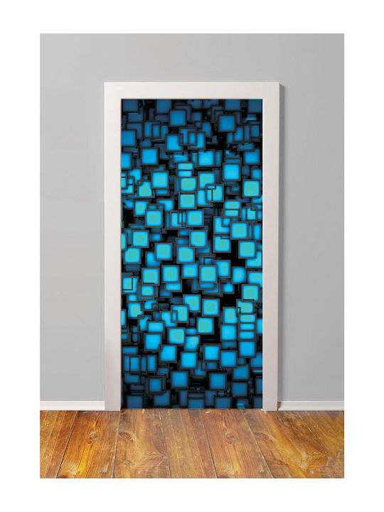 Door Sticker Squares 205cm