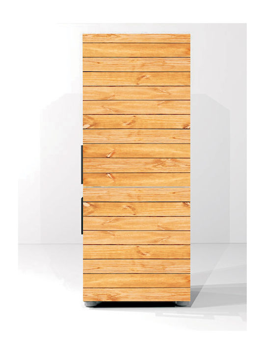Αυτοκόλλητο Ψυγείου Ξύλο 210cm