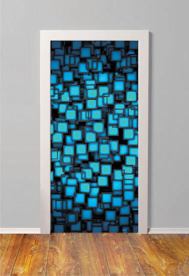 Türsticker Quadrate 95cm