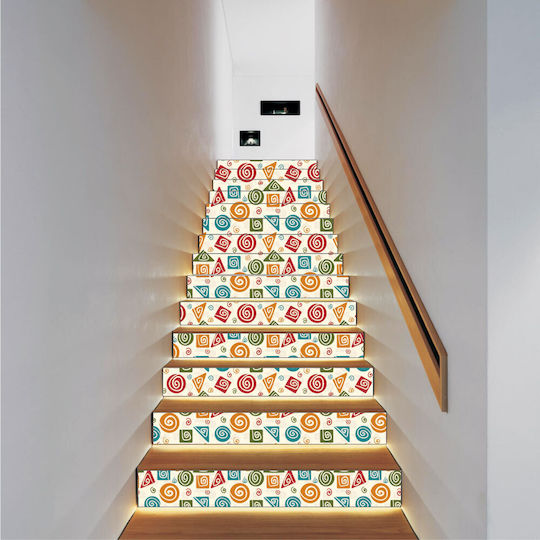Sticker pentru Scări cu Design Jucăuș 15cm