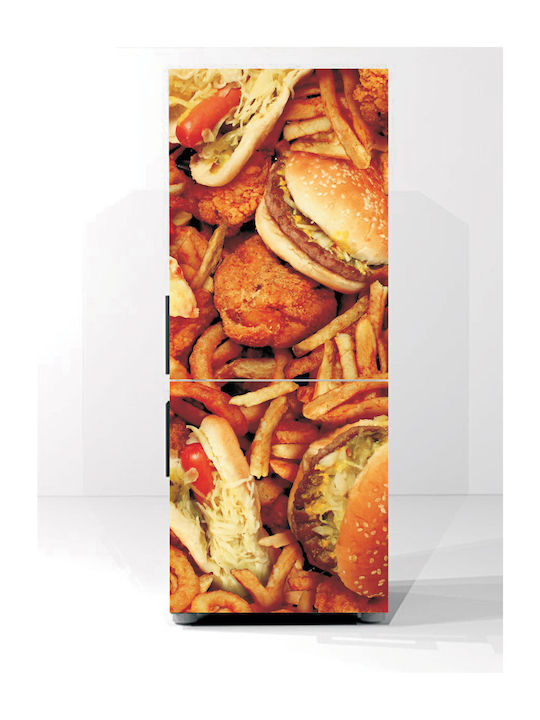 Fast Food 2 Fridge Sticker 180cm