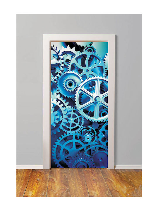Türsticker Zahnräder 80cm