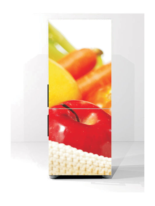 Αυτοκόλλητο Ψυγείου Υγιεινό Φαγητό 65cm