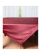 Silk Fashion Tischtuch 2009 Bordeaux 160x220cm