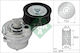 Multi-V Belt Tensioner Chevrolet Captiva Cruze Orlando Opel Antara A 2.0d/2.2d 08.10 Diameter 72mm Width 534070310 6 Grooves INA