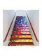 Αυτοκόλλητο Σκάλας Τιμή Ανά Τεμάχιο Abstract Colors 2 100cm