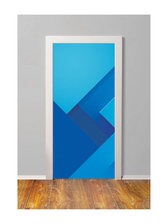 Door Sticker Blue Shades 70cm