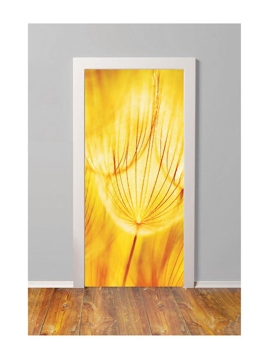 Yellow Nature Door Sticker 60cm