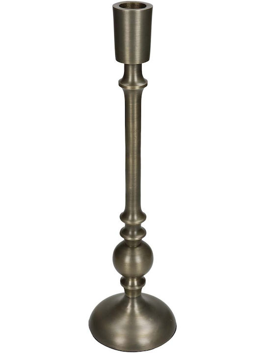 JK Home Decoration Candle Holder Metal in Bronze Color 43x9x9cm 1pcs