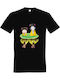 Unisex T-Shirt "Rick Morty Ft Breaking Bad" Schwarz