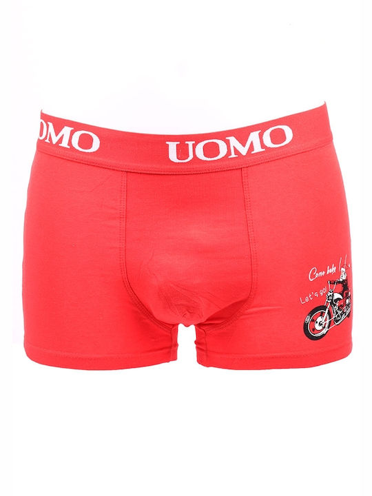 Uomo Men's Boxer Red