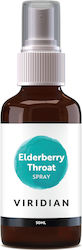 Viridian Elderberry Throat Spray for Dry Cough 50ml