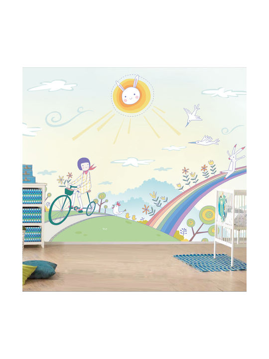 Bike Ride Adhesive Wallpaper 240cm
