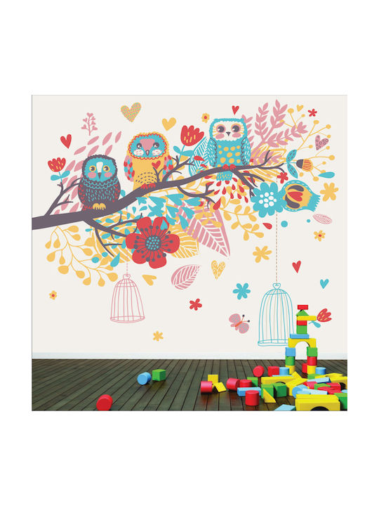 Self-Adhesive Owl Wallpaper 475cm