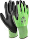 Active Gear Mănuși de Lucru Verzi Latex/Neopren 1buc