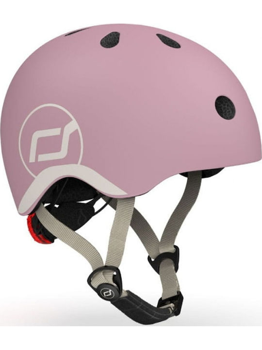 Scoot & Ride 00081 Kinderfahrrad- / Rollerhelme Scooter / Fahrrad City Lila  mit integrierter LED-Lampe | Skroutz Germany