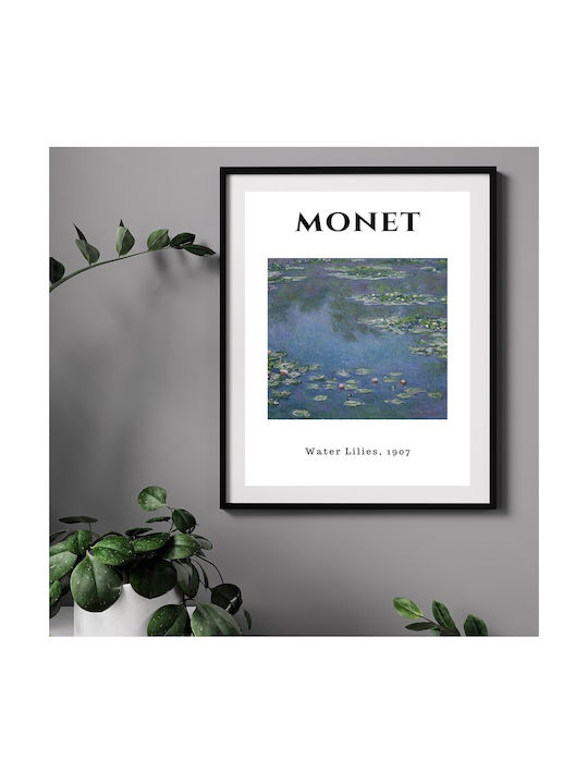 Poster Monet Waterlillies Art013 30cm X 40cm Λε...