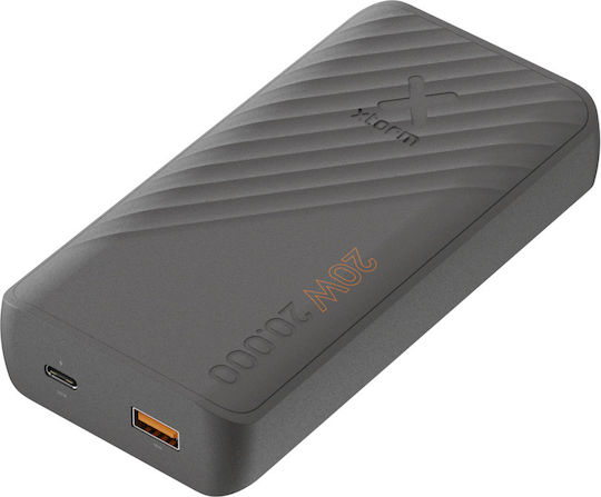 Xtorm Supercharge Power Bank 20000mAh 20W με Θύρα USB-A και Θύρα USB-C Quick Charge