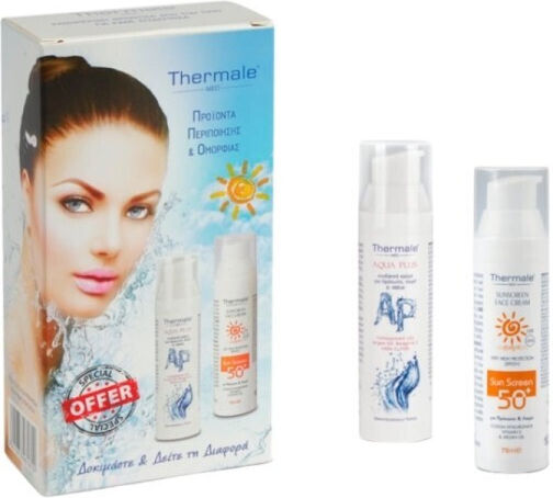 Thermale Med Aqua Plus Set Îngrijire pentru Hidratare 2buc
