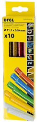 Adhesive Insert 11,2x200mm Mix-glitter Condor 10pcs Adhesive Insert 11,2x200mm Mix-glitter Condor 10pcs