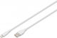 Digitus USB-A to Lightning Cable 12W Λευκό 1m (...