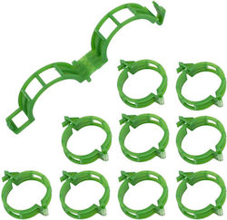 Clips Holding Tying Plant Shoots Tomatoes Cucumbers Vines Universal Compatibility Diameter 2.5 Cm Reusable Set 100 Pieces Green Original Deals Clips Holding Tying Plant Shoots Tomatoes Cucumbers Vines Universal Compatibility Diameter 2.5 Cm Reusable Set 100 Pieces Green Original Deals