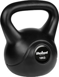 18 Kg Bituminous Kettlebell Rebel Active