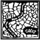 Thick Stencil 12x12cm Stamperia Art Traveling R...
