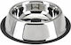 Stainless Steel Food and Water Bowl for Dog and Cat 1.5lt 34cm