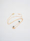 Chrysothemiss Necklace with design Heart Gold Plated