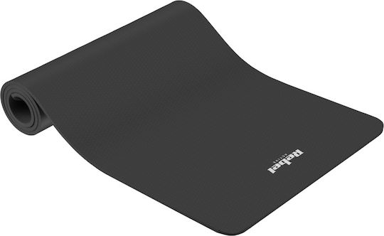Covor de exerciții fizice Yoga Negru (183x61x0.6cm)