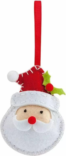 Filz-Nähset Ornament Weihnachtsmann 10x7cm