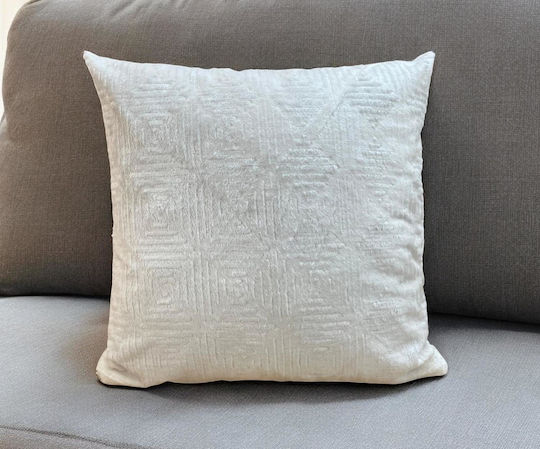 Linea Home Калъф За Възглавница Vendome Екрю 45x45см