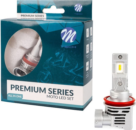 Premium Λάμπα Αυτοκινήτου H11 LED 6500K Ψυχρό Λευκό 9-32V 50W