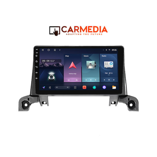 Carmedia Car Audio System for Peugeot 3008 / 5008 2016+ (Bluetooth/USB/AUX/WiFi/GPS/Apple-Carplay/Android-Auto) with Touch Screen 9"