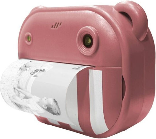 Zazu Fun Kids Camera 48 Mp Instant Printing Hd 1080p Pink