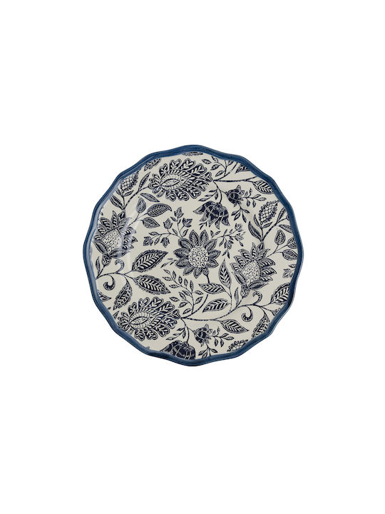 Laura Ashley Πιάτο Ρηχό Κεραμικό Πολύχρωμο 21cm