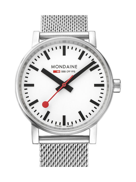Mondaine Women's Watch with Silver Metal Bracelet
