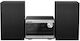 Panasonic Sistem audio 2 SC-PM-272EG-S 20W cu CD Player și Bluetooth Negru