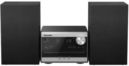 Panasonic Sistem audio 2 SC-PM-272EG-S 20W cu CD Player și Bluetooth Negru