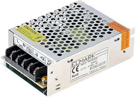 Elmark Dimmable Τροφοδοτικό LED IP20 Ισχύος 250W με Τάση Εξόδου 12V
