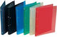 Plastikmappe Schwarz-Rot 4 Ringe A4 Blau