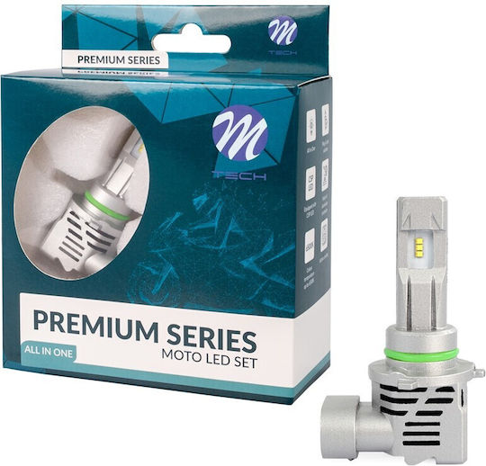 M-Tech Λάμπα Αυτοκινήτου HB4-9006 LED 6500K Ψυχρό Λευκό 9-32V 50W