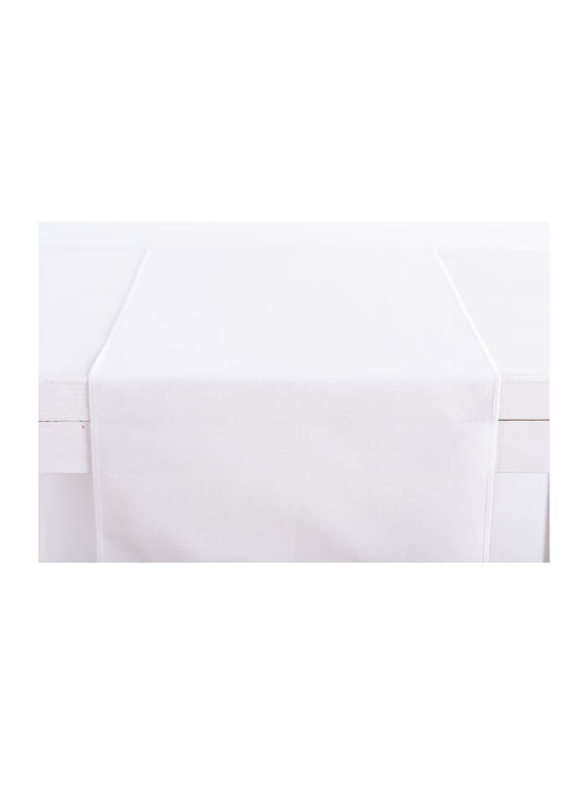 Beauty Home Ράνερ Premium Λευκό 34x150εκ.
