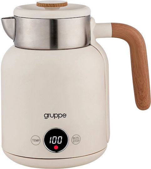 Gruppe HDK1501EL Електрическа Кана 1.5l 1500W Бежова